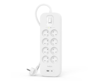 BELKIN SurgePlus 8xFR 1xUSB-A 1xUSB-C 900J 2M - 1170795 - zdjęcie 1
